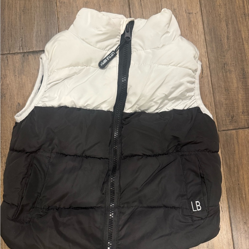 Little Bipsy Two-Tone Puffer Vest